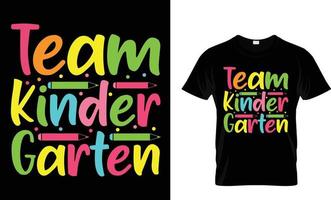 terug naar school t-shirtontwerp vector