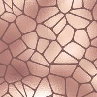 abstract rose goud folie structuurpatroon vector