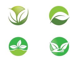 ecologie logo afbeeldingen vector