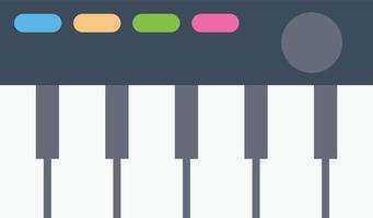 piano vectorillustratie op een background.premium kwaliteit symbolen.vector iconen voor concept en grafisch ontwerp. vector