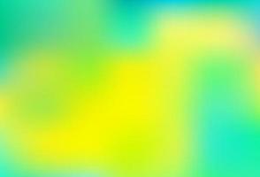 lichtblauw, geel vector abstract wazig patroon.