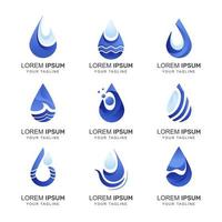 water logo reeks vector