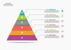 presentatie zakelijke infographic sjabloon vector