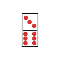 domino icoon logo vector