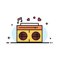 muziek- radio icoon vector
