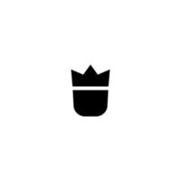 kroon icoon gemakkelijk vector perfect illustratie