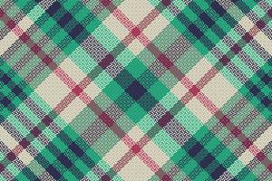 Schotse ruit of plaid retro kleur patroon. vector