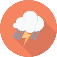 wolk storm vectorillustratie op een background.premium kwaliteit symbolen.vector iconen voor concept en grafisch ontwerp. vector