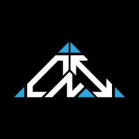 cni brief logo creatief ontwerp met vector grafisch, cni gemakkelijk en modern logo in driehoek vorm geven aan.