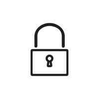 cyber veiligheid en privacy concepten naar beschermen gegevens slot icoon en internet netwerk veiligheid technologie zakenman icoon. vector