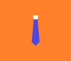 blauw stropdas vector