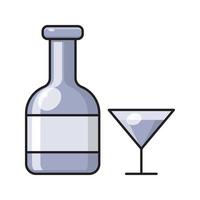 alcohol vectorillustratie op een background.premium kwaliteit symbolen.vector pictogrammen voor concept en grafisch ontwerp. vector