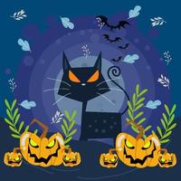 halloween achtergrond perfect voor uw achtergrond vector