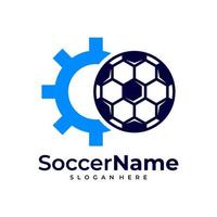 uitrusting voetbal logo sjabloon, Amerikaans voetbal uitrusting logo ontwerp vector