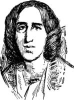 George Eliot Maria Ann evans wijnoogst illustratie vector