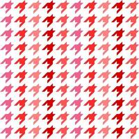 roze naadloos houndstooth patroon vector ontwerp