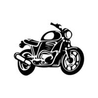 motorfiets logo vector. vector