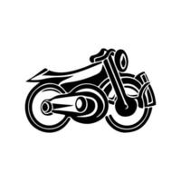 motorfiets logo vector. vector