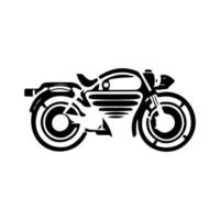 motorfiets logo vector. vector