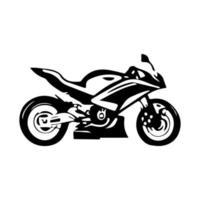 motorfiets logo vector. vector