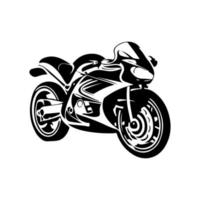 motorfiets logo vector. vector