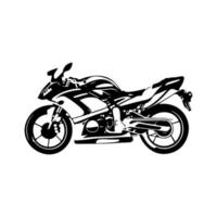 motorfiets logo vector. vector