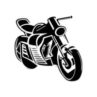 motorfiets logo vector. vector