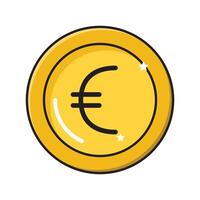 euro vectorillustratie op een background.premium kwaliteit symbolen.vector iconen voor concept en grafisch ontwerp. vector