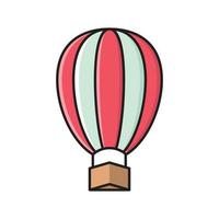 luchtballon vectorillustratie op een background.premium kwaliteit symbolen.vector pictogrammen voor concept en grafisch ontwerp. vector