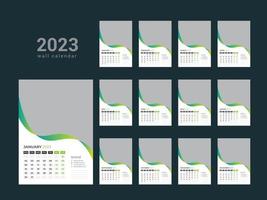 wandkalender 2023 vector