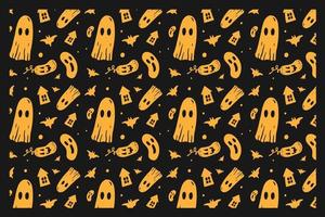 eng halloween-patroon vector