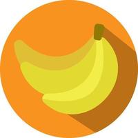 geel bananen, illustratie, vector, Aan een wit achtergrond. vector