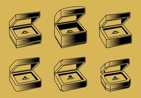 Ring Box Overzicht Gratis Vector