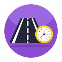 perfect ontwerp icoon van reizen tijd vector