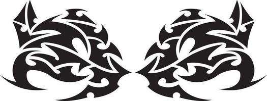 tribal tatoeëren element vector