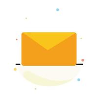 mail e-mail gebruiker koppel abstract vlak kleur icoon sjabloon vector