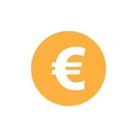 euro geld vector icoon illustratie ontwerp sjabloon - vector