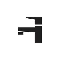 kranen logo icoon vector