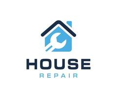 huis reparatie logo vector sjabloon
