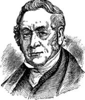 George stephenson, wijnoogst illustratie vector