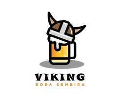 koolzuurhoudend drinken logo, geschikt voor drank merken, cafés, bars, en anderen. vector