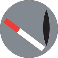 roken tabak, illustratie, vector Aan een wit achtergrond.