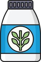 graan fles vector illustratie Aan een achtergrond.premium kwaliteit symbolen.vector pictogrammen voor concept en grafisch ontwerp.