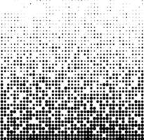 zwart en wit dots achtergrond. halfton. bedekking probleem punten. modern abstract textuur. vector