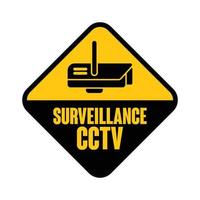 moderne cctv-tekencollectie met plat ontwerp vector