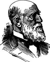 George f. Edmunds, wijnoogst illustratie vector