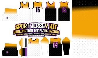 Jersey kleding sport slijtage sublimatie patroon ontwerp 192 voor voetbal Amerikaans voetbal e-sport basketbal volleybal badminton zaalvoetbal t-shirt vector