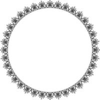 circulaire foto kader vector