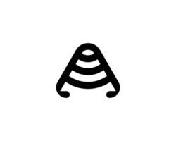 een brief logo ontwerp vector sjabloon