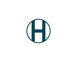 h logo ontwerp vector sjabloon